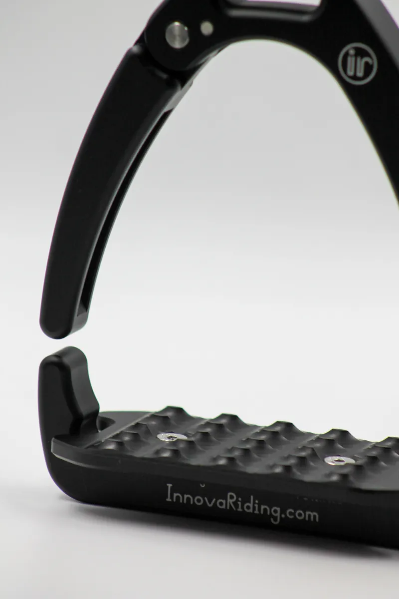 Tech Innova Riding Olympia Safety Stirrups - Brown-2